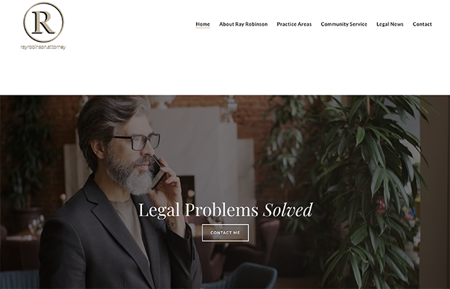 Web Design for a Lawyer